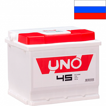 ���� ������������ UNO STANDARD 6CT 45Ah R+ 410A EN 212x175x190